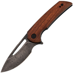 Фото Складной нож Civivi Odium, сталь Damascus, рукоять Cuibourtia Wood