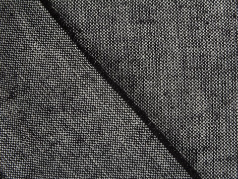 Ткань ROYAL LINEN MEL-C001(black)