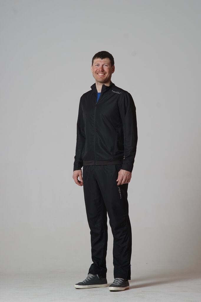 Nordski Sport костюм для бега мужской black