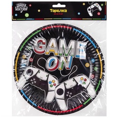 Тарелка GAME ON большая