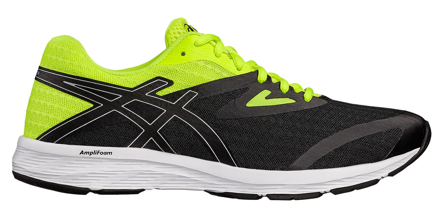 Asics Amplica кроссовки для бега мужские черные-лайм