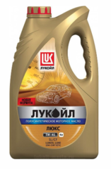 ЛУКОЙЛ ЛЮКС, полусинтетическое SAE 5W-40, API SL/CF 4л