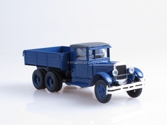 ZIS-6 flatbed truck blue 1:43 Nash Avtoprom