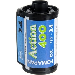 Фотопленка Fomapan 400 Action Black and White Negative Film (35мм, 24 кадра) чб негатив