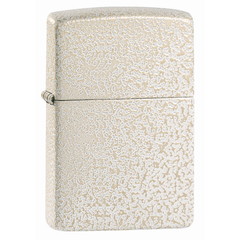 Фото Зажигалка ZIPPO Classic с покрытием Mercury Glass, латунь/сталь, бежевая, матовая, 36x12x56 мм