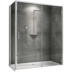 Abber Komfort AG93160-S92 Душевой уголок, 160x90x200, цвет: хром фото