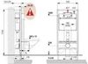 Roca Mateo 893100010 Инсталляция с унитазом