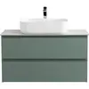 BelBagno KRAFT-900-2C-SO-VO База под раковину подвесная с фрезерованными ручками по всей длине фасада с двумя выкатн. ящ., Еловый Мат., 900x455x500