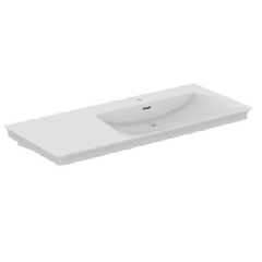 Ideal Standard La Dolce Vita E263301 Раковина 126 см асимметричная, правая версия, с отверстием под смеситель, с отверстием перелива фото