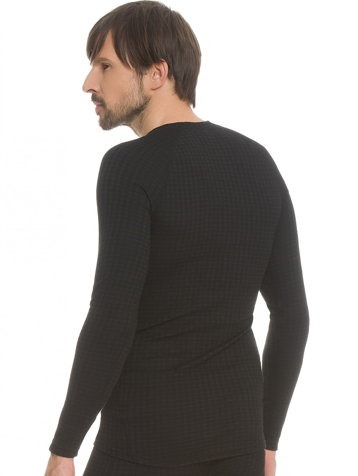 Термобелье Рубашка Craft Warm Wool Black мужская - 2