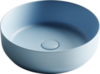 Ceramica Nova Element CN6022ML Умывальник чаша накладная круглая, 39x39, цвет: голубой