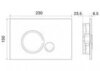 BelBagno Due BB3103CHR/SC/BB002-80/BB014-SR-BIANCO Унитаз подвесной с сиденьем, цвет: белый