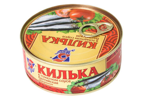 Килька балтийская в томатном соусе, 240г