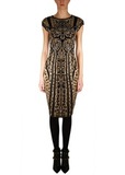 Платье из вискозы ROBERTO CAVALLI