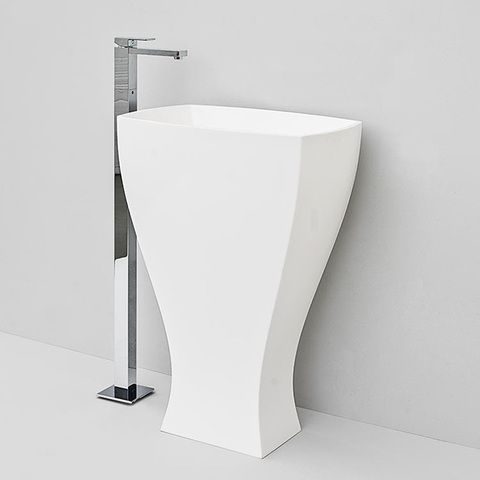 ArtCeram Jazz JZL006 01 00/ JZ13BI*1 Раковина напольная отдельностоящая, 60x48, цвет: белый