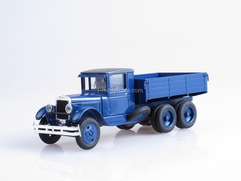ZIS-6 flatbed truck blue 1:43 Nash Avtoprom