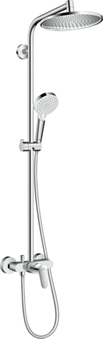 Душевая система со смесителем для душа, хром Hansgrohe Crometta S Showerpipe 240 27269000