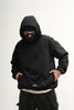 Худи Kultura Half Zip Fleece черный
