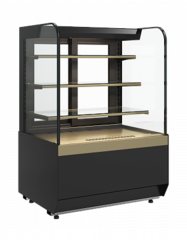 Кондитерская витрина Carboma KR70 VM 1,3-2 STANDARD открытая (RADIUS) (9005-0109)