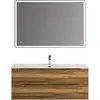 BelBagno MARINO-CER-N-1200-2C-SO-RR-P База под раковину подвесная с двумя выкатными ящиками, Rovere Rustico, 1196x460x500