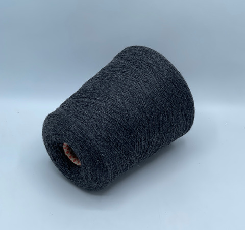 Biagioli Modesto,Cashmere, 2/28 1400м. 100% Кашемир, Темно-серый меланж, 41471
