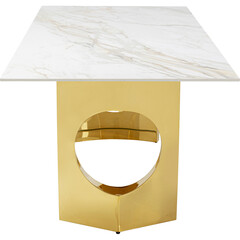 Стол обеденный Eternity Oho Gold Ceramic