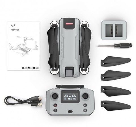 Квадрокоптер MJX V6 2K 5G WIFI RTF - MJX-V6