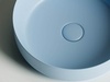 Ceramica Nova Element CN6022ML Умывальник чаша накладная круглая, 39x39, цвет: голубой