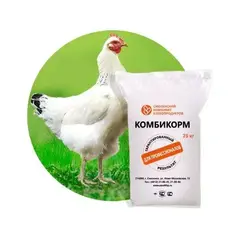 Комбикорм ПК-2 для молодняка кур-несушек от 0 до 6 недель 5 кг Смоленский КХП