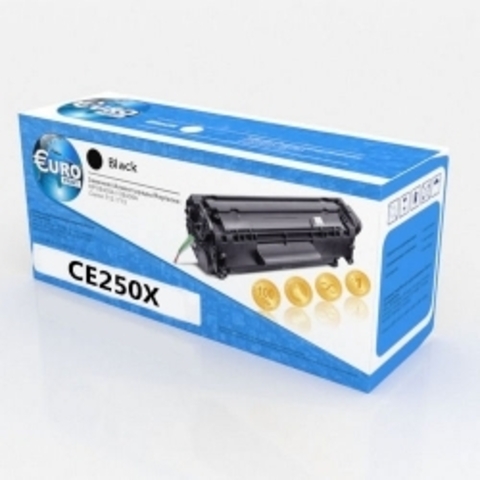 Картридж лазерный цветной EuroPrint 504X CE250X черный (black), до 10500 стр - купить в компании MAKtorg