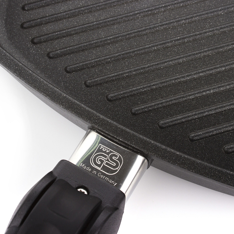 Сковорода гриль квадратная 28х28 см съемная ручка AMT Frying Pans арт. AMT E285G