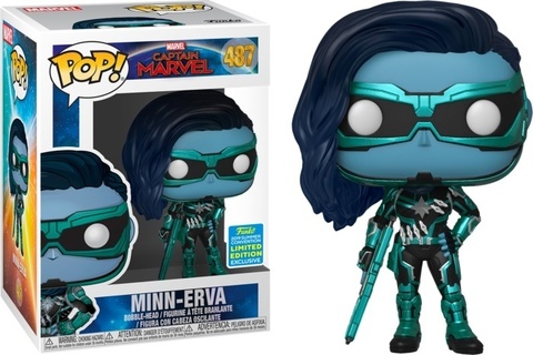 Funko POP! Marvel. Captain Marvel: Minn-Erva (Funkon 2019 Exc) (487)