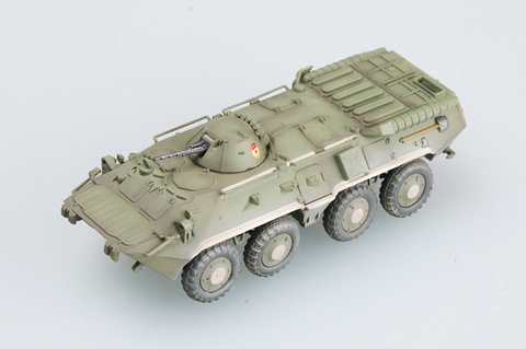 Модель Бронетранспортёр Советский БТР-80 масштаб 1:72