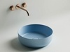 Ceramica Nova Element CN6022ML Умывальник чаша накладная круглая, 39x39, цвет: голубой