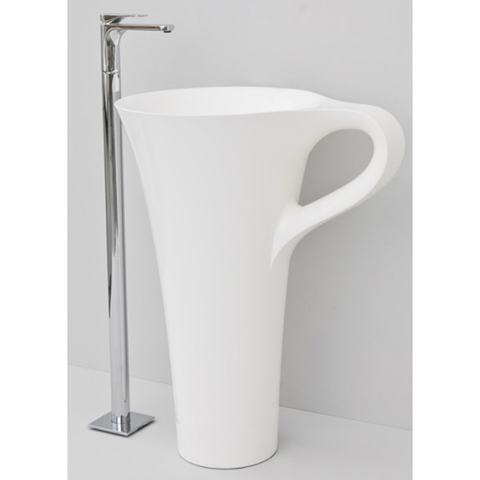 ArtCeram Cup OSL004 01 00 АКЦИЯ Раковина напольная отдельностоящая, 70x50, цвет: белый