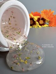 Гель Flowers yellow green (Цветы желто-зеленые)
