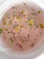 Гель Flowers yellow green (Цветы желто-зеленые)