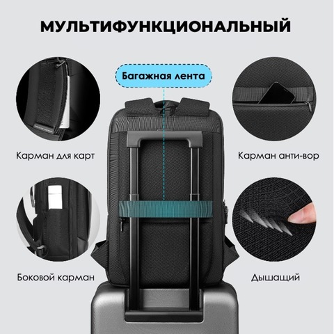Картинка рюкзак городской Skully   - 10