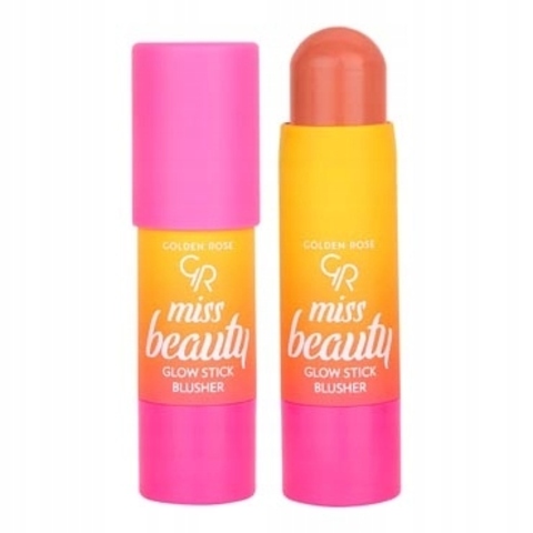 Golden Rose Румяна - карандаш MISS BEAUTY GLOW STICK  тон 01 Персиковый Флэш