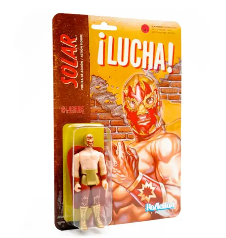 Коллекционная фигурка Super7 Legends of Luche Libre: Solar