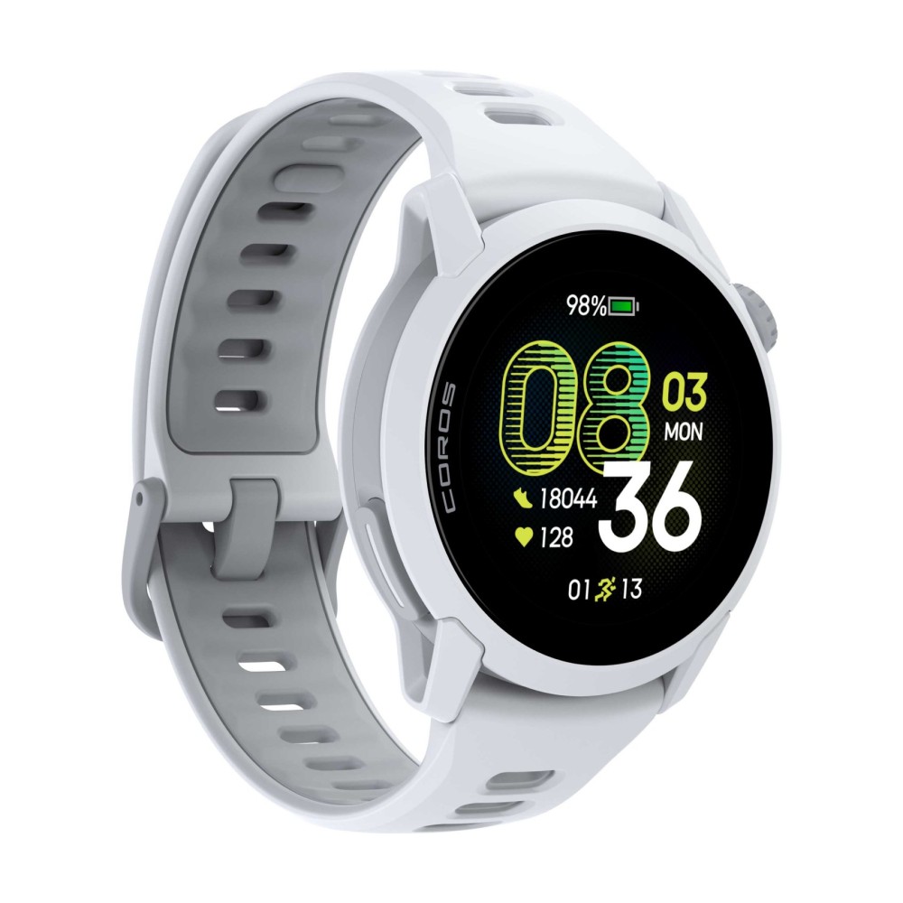 Coros Pace 4 White Silicone