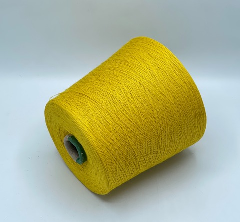 Бобинная пряжа,Cotton combed, 1693м. 100%Хлопок, Одуванчик(763), 39188