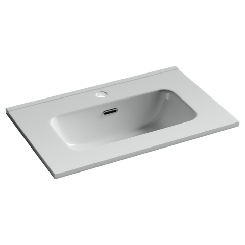 Ceramica Nova Compact CN7025 Раковина мебельная накладная 610x395x170, цвет белый