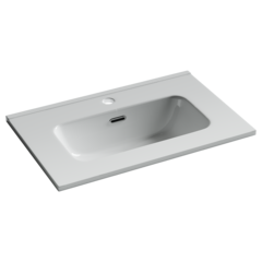Ceramica Nova Compact CN7025 Раковина мебельная накладная 610x395x170, цвет белый фото