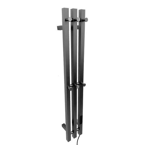 Полотенцесушитель электрический Rein Trio Cube-Graphite 1200*150 мм
