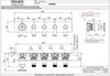 Remer Chrono CH98D4BG Смеситель для душа, цвет: золото брашированное