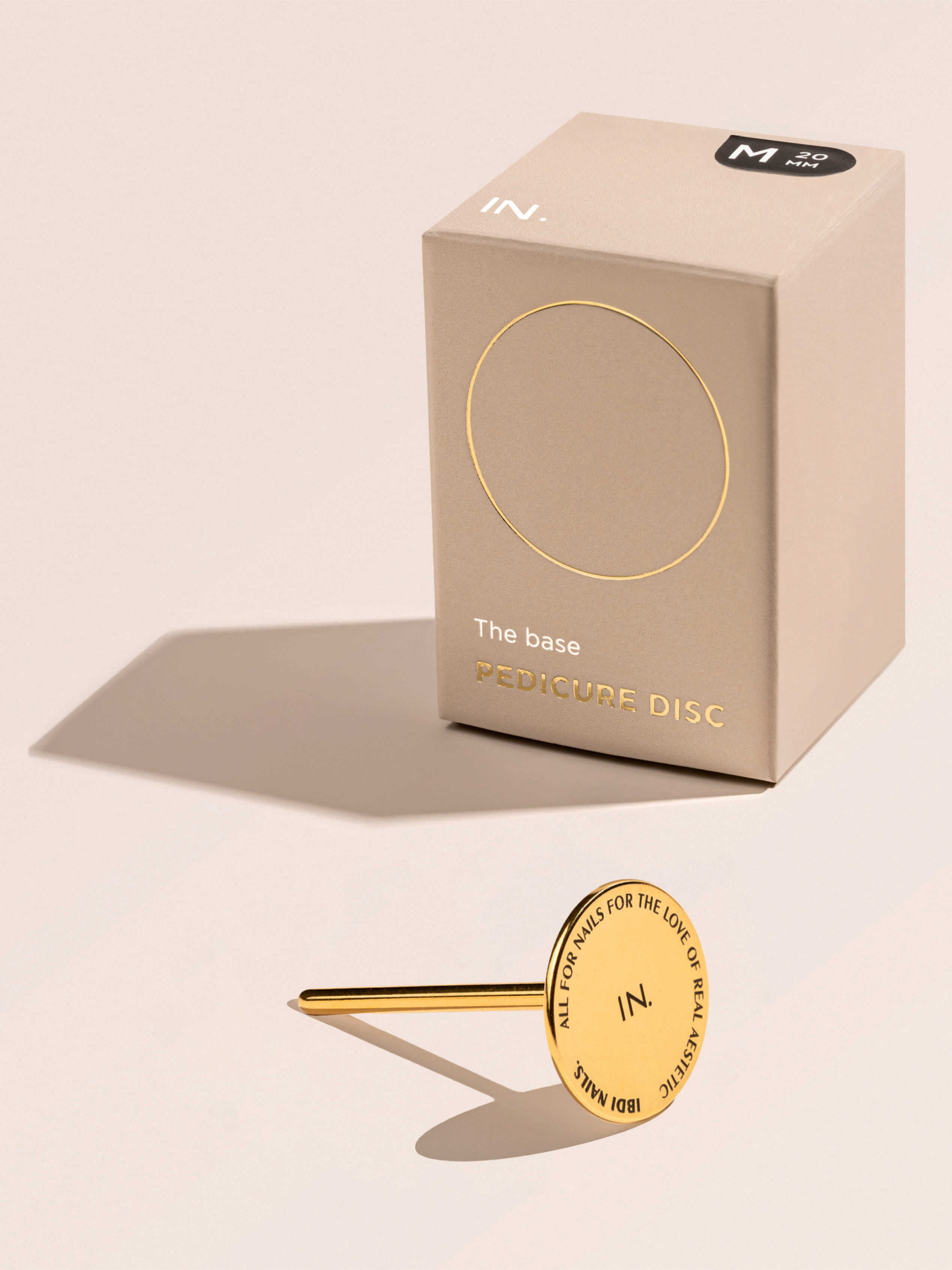 Основа IBDI NAILS для педикюра Gold M 20мм