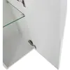 BelBagno UNO-1600-1A-SC-BO Шкаф подвесной с фрезерованной ручкой с торца фасада, одной распашн. дверц. доводчик., дв. полки, ун.,330x300x1600,Bianco Opaco