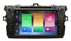 Магнитола Toyota Corolla 2007-2013 Android 8,0 4/64GB IPS DSP модель GF8105A