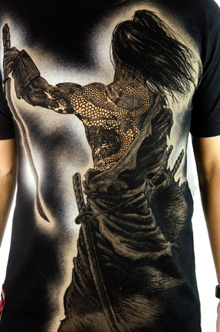 Affliction | Футболка мужская OSAKA TEE Red Label A700 принт спереди